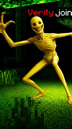 I Survive The Scariest Entity In Minecraft😱.#minecraft #minecrafthorror #minecraftentity #verity