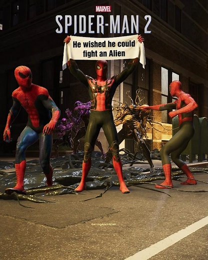 Why Amazing Spider-Man Want to Fight an Alien ?