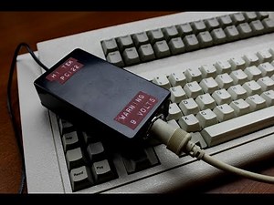 NMB PC122 keyboard review (Hi-Tek 725 linear "space invaders")