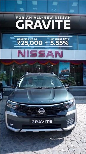 Exchange your car for an all-new Nissan Gravite in just 55 minutes 🚗✨| #nissan #spinny #partnership