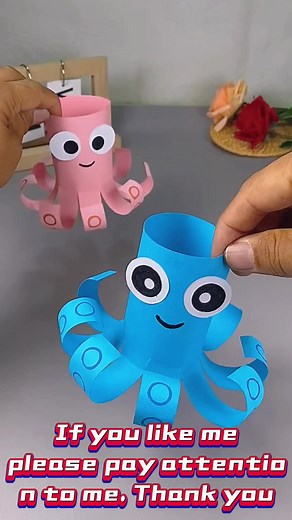 Creating a Fun Blue Paper Octopus Craft