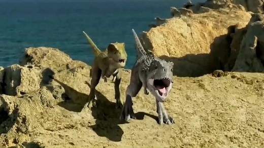 speckles vs one eye #specklesthetarbosaurus #dinoking #dinosaur #fyp #fypシ