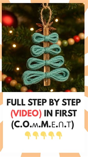 Make Your Own Yarn Loop Christmas Tree Ornament at Home Looking for a holiday craft activity that kids will love? This DIY Yarn Loop Christmas Tree Ornament is cozy, simple, and beautifully rustic. With just yarn, a stick, and a few decorative touches, you can create a charming handmade ornament that looks lovely on any tree. Ingredients (makes 1 ornament): Soft yarn – any festive color Small stick or twig – for the tree trunk Star embellishment – such as a wooden star, felt star, or star anise 