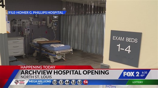 Archview ER and Hospital set to open in north St. Louis