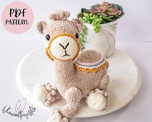 CROCHET PATTERN - Cuddles the Camel - Etsy