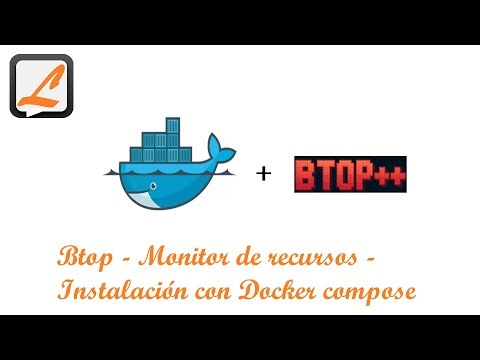 Btop - Monitor de recursos - Instalación con Docker compose
