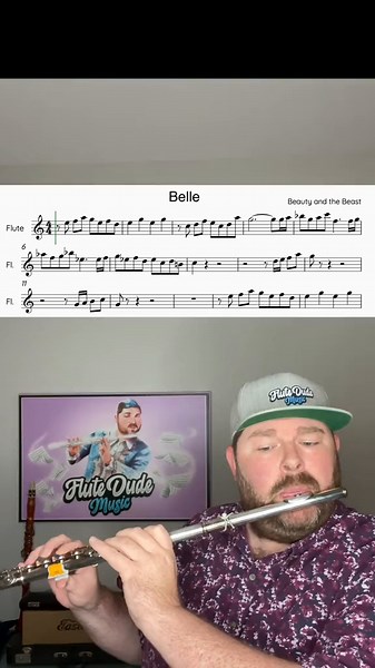 Instrumental Belle Song from Beauty and the Beast | Flute Cover