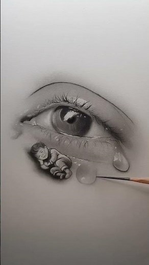 How to Draw Eye | Easy 3D Eye Drawing Tutorial | Pencil Art