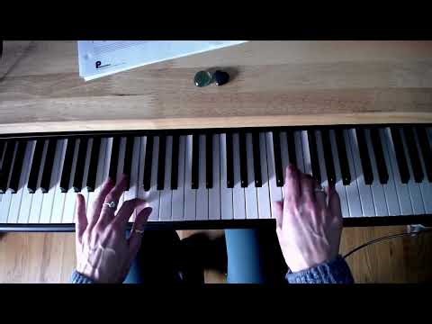 piano sketches in just intonation #9, 12-beat pattern
