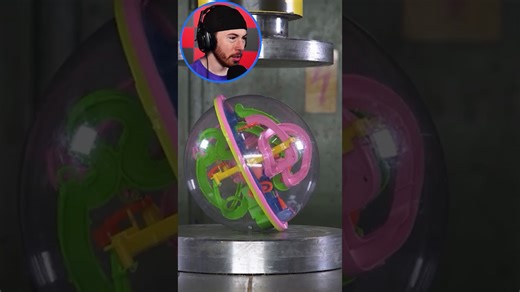 How assorted objects behave under hydraulic pressure