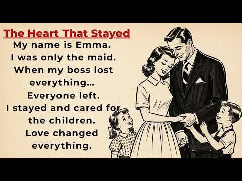 Learn English through Stories Level 3 🔥The Heart That Stayed | English Listening Practice