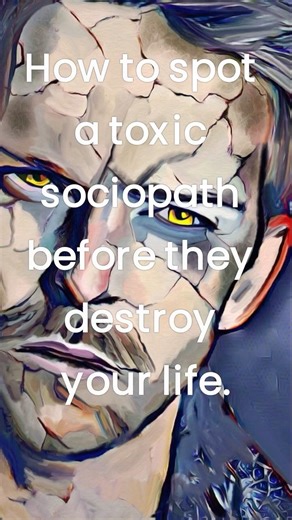 How to spot a toxic sociopath before they destroy your life #toxicpeople #facts #levelupyourlife