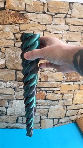3D Printer Printed Amazing Fidget Antistress Infinity Spiral | Funny Toy #3dprinting