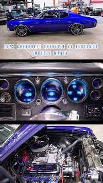 1972 Chevrolet Chevelle SS Restomod"Muscle Mania"