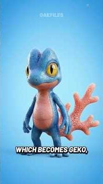 A Water Type Treecko?? #pokemon #pokemonchannel #3d