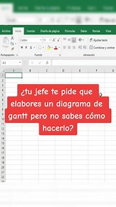 ✅Crea un diagrama de Gantt en minutos con plantillas de Excel ya prediseñadas 🚀📅#parati #cursoexcel #exceltips #trucosexcel #excel #PostViral #reelsviralシ | Aprende Excel desde Cero