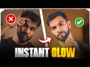 BASIC MEN'S MAKE UP TUTORIAL | Get Instant Glow | How to remove Dark Circles | Best Concealer
