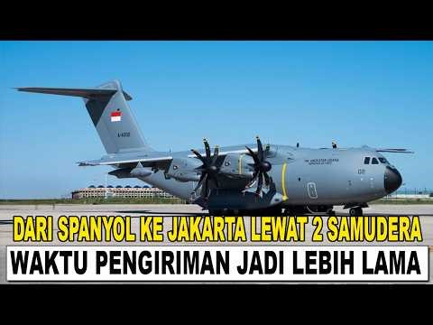 To Avoid the Middle East War Zone, Indonesia's Second A400M Had to Take an Extreme Route