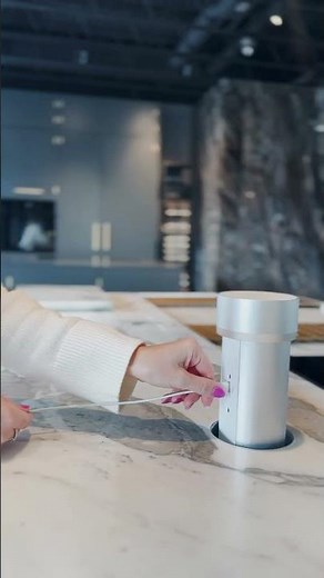 Hidden Kitchen Electrical Outlets