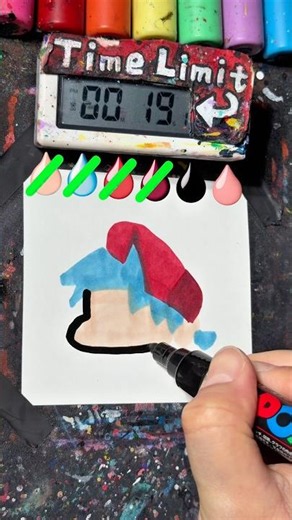 Drawing Boyfriend in 40Sec(FNF)