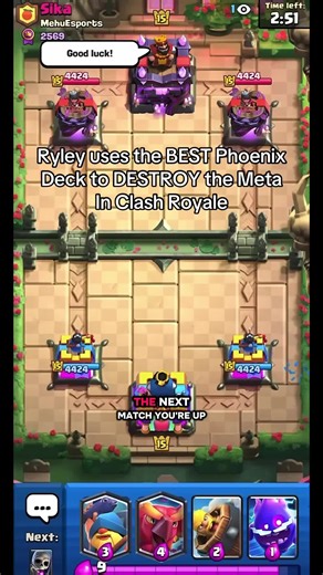 Ryley's Ultimate Phoenix Deck in Clash Royale