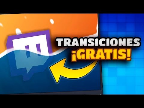 FREE TRANSITIONS FOR STREAMING - OBS AND STREAMLABS