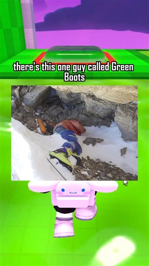 Meet green boots of Mt. Everest!🏔️