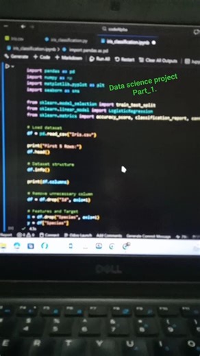 Project Part 1 : IRIS Flower classification Project | models | #project #dataanlysis #datascience