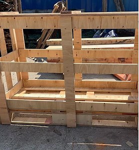 [Hot Item] Semi-Closed Wooden Frame Packaging Box