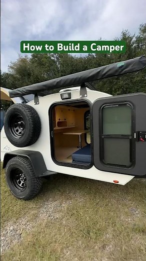 How to build a camper- phase 4: building walls #teardroptrailer #diycamper #tinycamper #camperbuild
