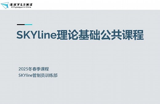 【SKYline模拟飞行基础】空中领航基础