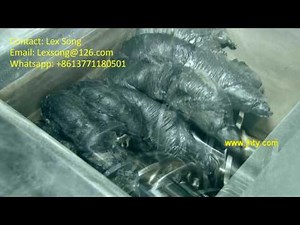 EVA EXTRUDER PRODUCTION AND CLEAN