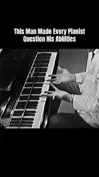 Slim Gaillard gently playing with hands upside down (1962)