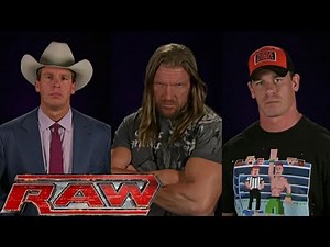Triple H, John Cena & JBL Backstage Promos Before Backlash RAW Apr 21,2008