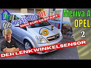 Opel Meriva - Lenkwinkelsensor / Drehmomentsensor tauschen - EPS Fehler - Autodoktor spiele
