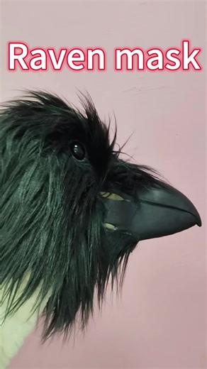 Black Crow Mask Animal Bird Mask Realistic Crow Latex Mask Halloween Party Carnival Role Playing Costume Props Adult #ledlightmask #spookyfansmakeupmusthave #halloweencostumeideasblackhair #kitschblackfridaysale #amazoncostumes #blackmaskproducts #halloweencostumep #tiktokahopcybermondaykshopblackfriday #tiktokshopcostumes #dealsforyoudayschristmasgiftshalloweengifts