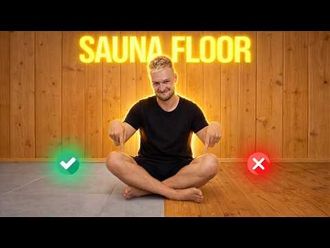 How to Build Perfect Sauna Floor