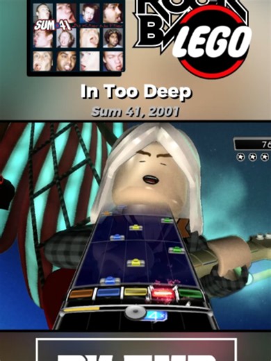 In Too Deep | Lego Rock Band #intoodeep #sum41 #allkillernofiller #lego #rockband #rb #guitar #expert