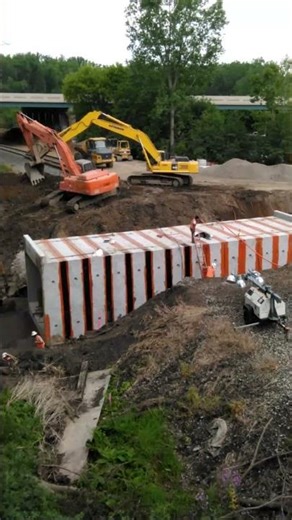 Construction of a Railway Bridge