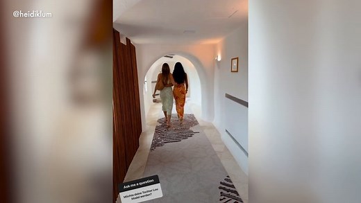 Heidi Klum and daughter, Lou, strut their stuff as mom marvels at tall teen