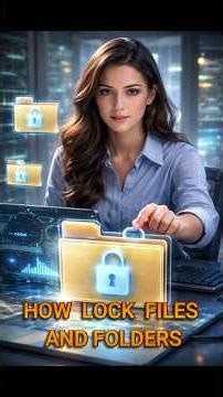 How to lock files and folders