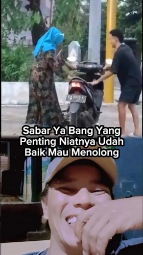 Berbuat baik itu harus penuh kesabaran #lucu #funny #reaction