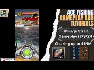Ace Fishing - Mirage Strait Gameplay to 41NM