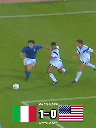 Italy vs Amerika Serikat piala dunia 🏆 1990🔥