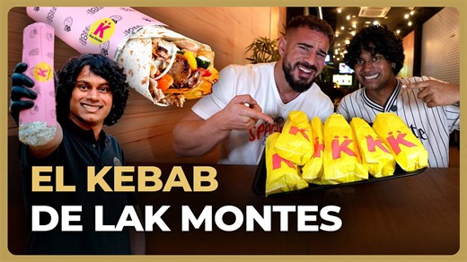 Criticando los kebabs del restaurante de Lak Montes