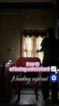 Day15/45 Banking aspirant to a consistent one🔥🎯 #banking #vlog #challenge #consistency #rrbpo #sbi