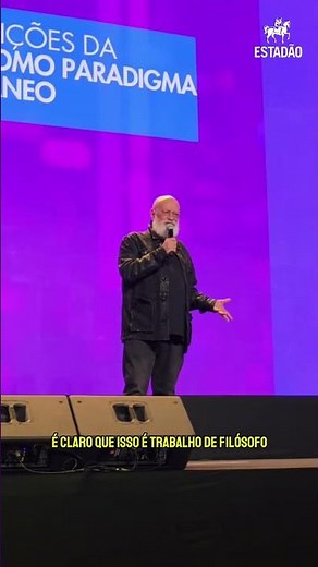'Shall we be human with AI?', Pondé asks provocatively.