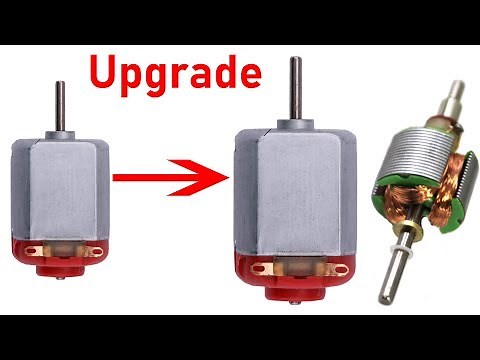 Improve DC Motor by Increasing Speed and Power - How to upgrade DC motor