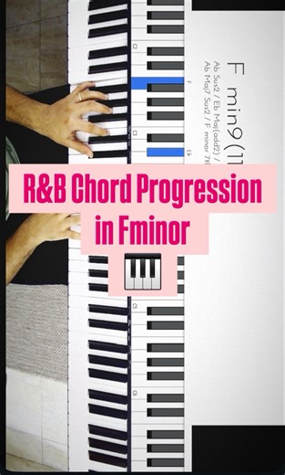 129K views · 2.7K reactions | Dreamy R&B Chord Progression in Fminor ✨ #piano #learning #chords #R&B | Jason Eshak | Facebook