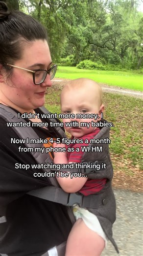 Tbh at first I didn't want more money I just wanted more time with my babies. I was done choosing in between making money & being with my babies! Fininding the insurance world have me a way to earn from home without missing out on the moments. if you're a mama feeling this way. You’re not alone Comment